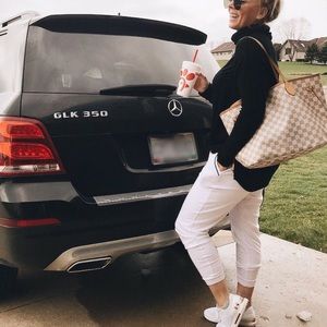 White Koral joggers - size m